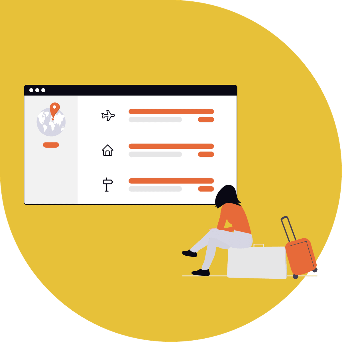 Booking advantage illustration